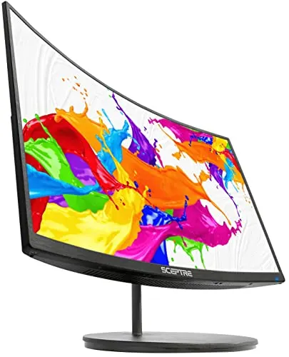 Sceptre Curved 27" Gaming Monitor R1500 98% sRGB HDMI VGA 75Hz Build-in Speakers, Blue Light Shift Machine Black (C278W-1920RN Series) Sceptre Curved 27" Gaming Monitor R1500 98% sRGB HDMI VGA 75Hz Build-in Speakers, Blue Light Shift Machine Black (C278W-1920RN Series)