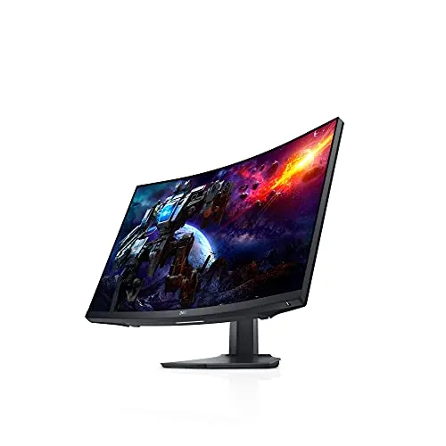 Dell Curved Gaming Monitor 27 Inch Curved Monitor with 165Hz Refresh Rate, QHD (2560 x 1440) Display, Black - S2722DGM Dell Curved Gaming Monitor 27 Inch Curved Monitor with 165Hz Refresh Rate, QHD (2560 x 1440) Display, Black - S2722DGM