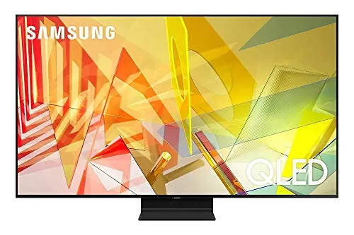 SAMSUNG 55-inch Class QLED Q90T Series - 4K UHD Direct Full Array 16X Quantum HDR 12X Smart TV with Alexa Built-in (QN55Q90TAFXZA, 2020 Model) (Renewed)