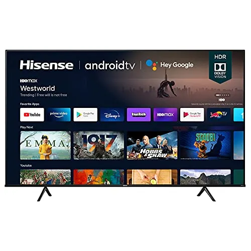 Hisense 75A6G 75-Inch 4K Ultra HD Android Smart TV with Alexa Compatibility (2021 Model) Hisense 75A6G 75-Inch 4K Ultra HD Android Smart TV with Alexa Compatibility (2021 Model)