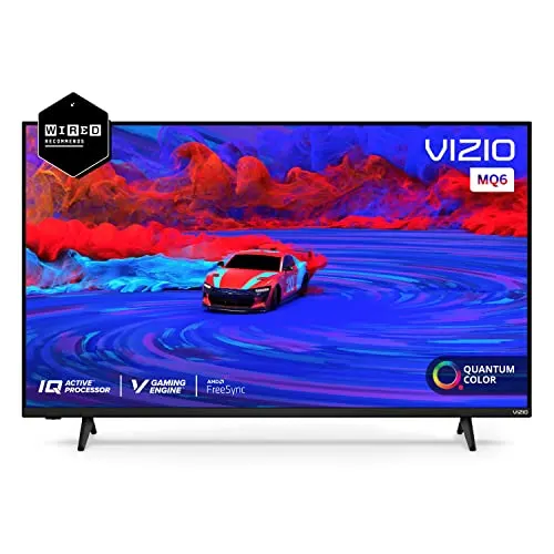 VIZIO 50-Inch M6 Series Premium 4K UHD Quantum Color LED HDR Smart TV with Apple AirPlay and Chromecast Built-in, Dolby Vision, HDR10+, HDMI 2.1, Variable Refresh Rate, M50Q6-J01, 2021 Model VIZIO 50-Inch M6 Series Premium 4K UHD Quantum Color LED HDR Smart TV with Apple AirPlay and Chromecast Built-in, Dolby Vision, HDR10+, HDMI 2.1, Variable Refresh Rate, M50Q6-J01, 2021 Model