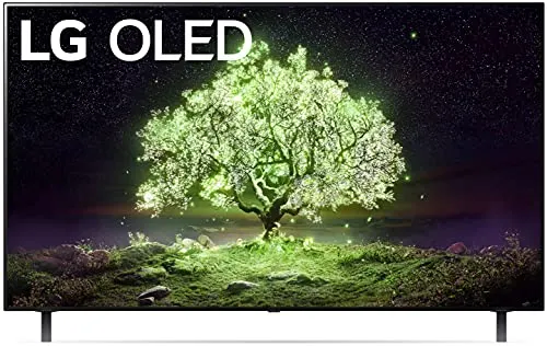 LG OLED A1 Series 55” Alexa Built-in 4k Smart TV (3840 x 2160), 60Hz Refresh Rate, AI-Powered 4K, Dolby Cinema, WiSA Ready, Gaming Mode (OLED55A1PUA, 2021)