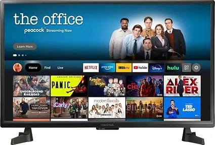 Insignia 32-inch Class F20 Series Smart HD 720p Fire TV (NS-32F201NA22, 2021 Model) Available On Amazon.com