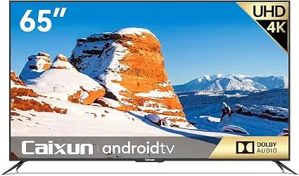 Caixun EC65E1A, 65 inch 4K UHD HDR Smart Android TV Available On Amazon.com