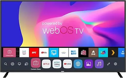 RCA 65-inch Class webOS Series - 4K UHD HDR Smart TV Available On Amazon.com